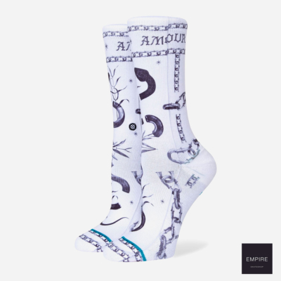 STANCE - AMOUR CREW - White