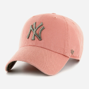 47 - MLB NY DODGERS BALPARK CAMO CLEAN UP MVP CAP - Sedona Pink