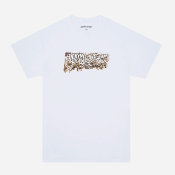 FUCKING AWESOME - BURNT STAMP TEE - White