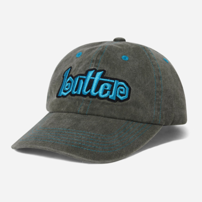 BUTTER GOODS - SWIRL 6 PANEL CAP - Washed Foliage
