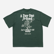 GOODIES SPORTIVE - A DAY ONE TEE - Green