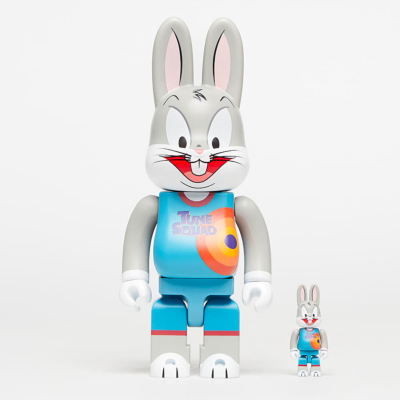 MEDICOM TOY - BEARBRICK 400% + 100% SPACE JAM 2 - Bugs Bunny