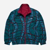 PARRA - SQUARED WAVES PATTERN TRACK TOP -  Multi Check
