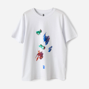 POETIC COLLECTIVE - PALETTE TEE - White