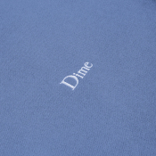 DIME - SMALL LOGO HOODIE - WASHED ROYAL