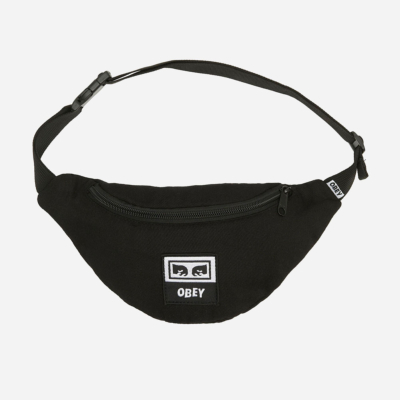 OBEY - WASTED HIP BAG - Black Twill