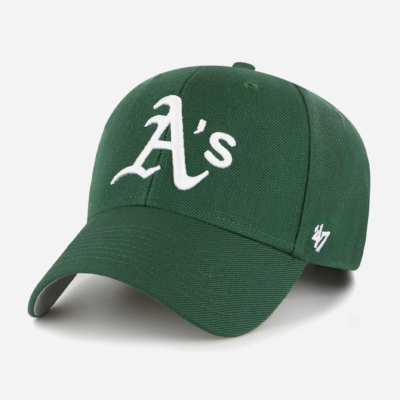 47 -  MLB OAKLAND ATHLETICS MVP CAP - Dark Green 