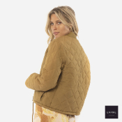AMUSE SOCIETY - ALONDRA QUILTED JACKET - Moss