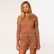 AMUSE SOCIETY - QUINCY LS SWEATER - Gingersnap