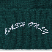 CASH ONLY - LOGO BEANIE - Forest 