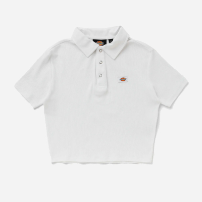 DICKIES W - TALLASEE POLO SS - White