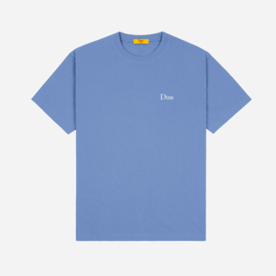 DIME - CLASSIC SMALL LOGO TEE - WASHED ROYAL