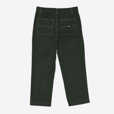 AND FEELINGS - MAKER PANTS - Black Forest Twill