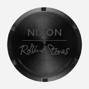 NIXON - ROLLING STONES TIME TELLER - ALL BLACK