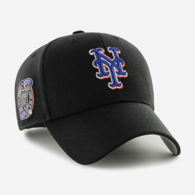 47 - MLB NEW YORK METS SUBWAY SERIES CAP - Black