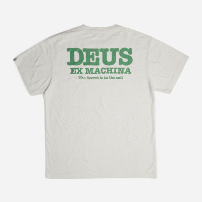 DEUS EX MACHINA - TECTONIC TEE - Dirty White
