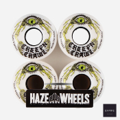 HAZE WHEELS - CREEP N CRAWL 85A - White