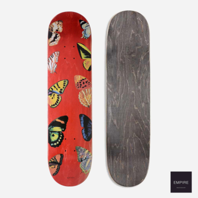 QUASI SKATEBOARDS "BUTTERFLY" DECK - RED