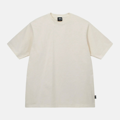 STUSSY - PIGMENT DYED CREW - Natural