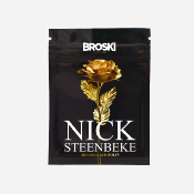 BROSKI - NICK STEENBEKE 1'' BLACK & GOLD HARDWARE