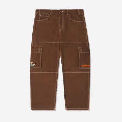 CASH ONLY - ALEKA CARGO JEANS - BROWN