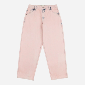 DIME - BAGGY DENIM PANTS - Overdyed Pink