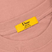 DIME - CLASSIC SMALL LOGO TEE - Old Pink