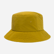 STUSSY - PEACHED NYLON BASIC BUCKET HAT - BRONZE