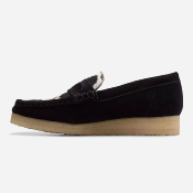 CLARKS - WALLABEE LOAFER WOMEN - Cow Print Hairon