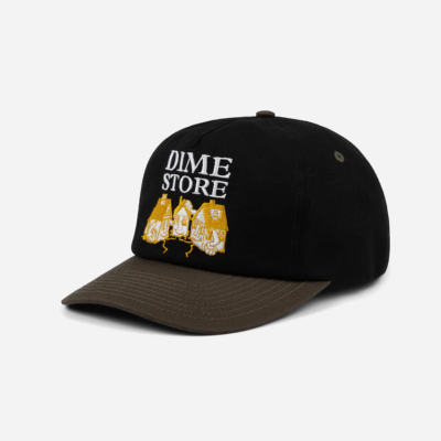 DIME - SKATESHOP WORKER CAP - Black