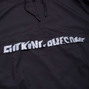 FUCKING AWESOME - CUTT OFF ANORAK PULLOVER - BLACK