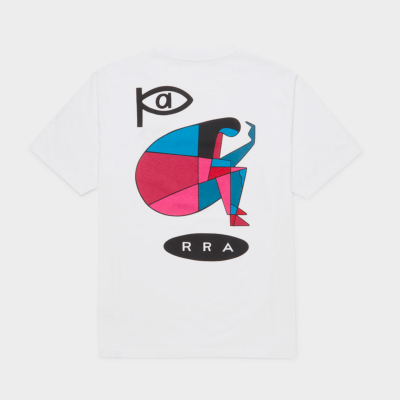 PARRA - THE THINKER TEE - White