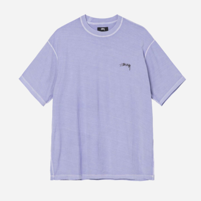 STUSSY - PIG DYED INSIDE OUT CREW - Lavender