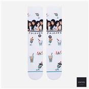 STANCE x FRIENDS THE ONE WITH THE DINER - White