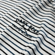 DARK SEAS - SYD KNIT - White / Dark Teal