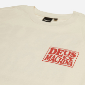 DEUS EX MACHINA - COUNTY TEE - Vintage White