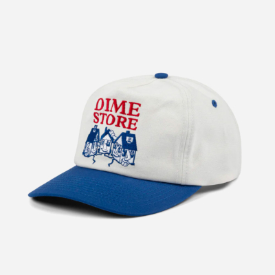 DIME - SKATESHOP WORKER CAP - Ocean Blue