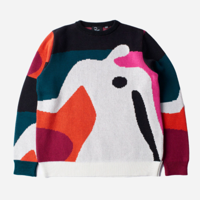 PARRA - GRAND GHOST CAVES KNITTED PULLOVER - Multi 