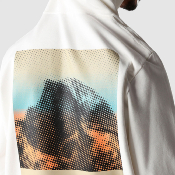 THE NORTH FACE - D2 GRAPHIC HOODIE - Gardenia white