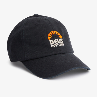 DEUS EX MACHINA - SUNRISE DAD CAP - Black