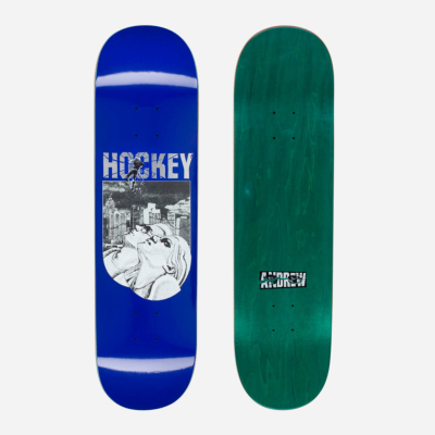 HOCKEY SKATEBOARDS - LOOK UP ANDREW ALLEN DECK- BLUE
