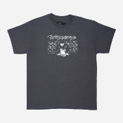 LIMOSINE SKATEBOARDS - LORDS OF RATS TEE - Charcoal