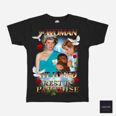 PARADISE THE WOMAN WE LOVED SS TEE BLACK