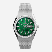 TIMEX - Q REISSUE FALCON EYE 38mm - Stainless Steel Green