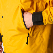 THE NORTH FACE - GORE TEX MOUNTAIN JACKET - Summit Gold / TNF Black