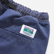BUTTER GOODS - WASHED CANVAS PATCHWORK PANTS - Washed Navy