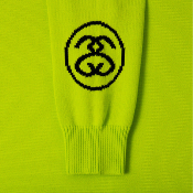 STUSSY SS-LINK SWEATER - Lime