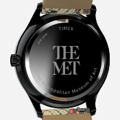 TIMEX x THE MET - NISADA 40mm LEATHER STRAP WATCH