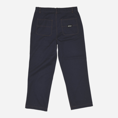 AND FEELINGS - MAKER PANTS - Navy Twill