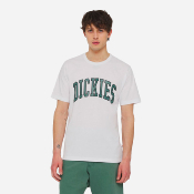 DICKIES - AITKIN TEE SS - White / Dark Forest